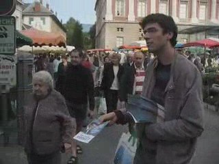9 MAI 2009 Jour de l'Europe, le Marché de Chambéry