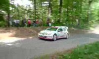 Rallye ALSACE VOSGES 2009 Patrick Henry en glisse !!!