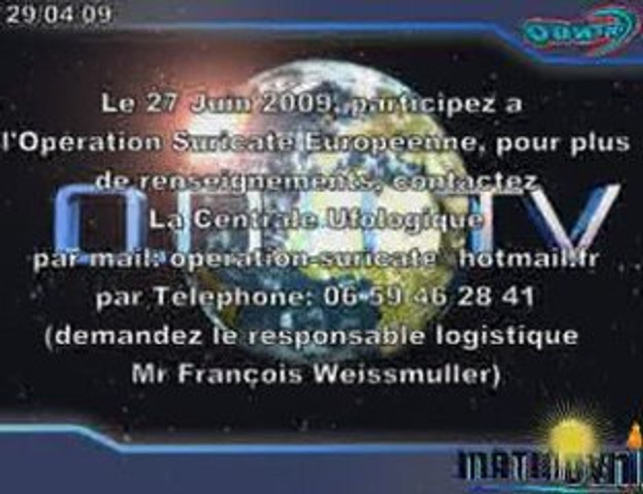 Matin Ovni 29.04.09