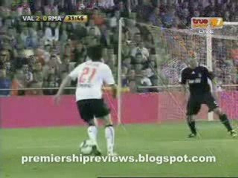 VALENCE 2-0 REAL MADRID SILVA