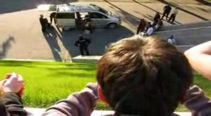 arrive des catcheur wwe raw a paris 2008 3