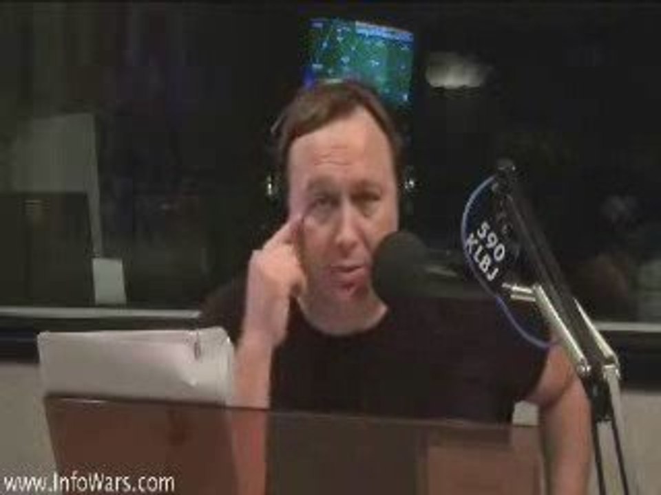 The Alex Jones Show- February 3, 2008 PT 3 of 8