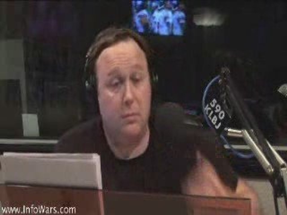 The Alex Jones Show- February 3, 2008 PT 5 of 8
