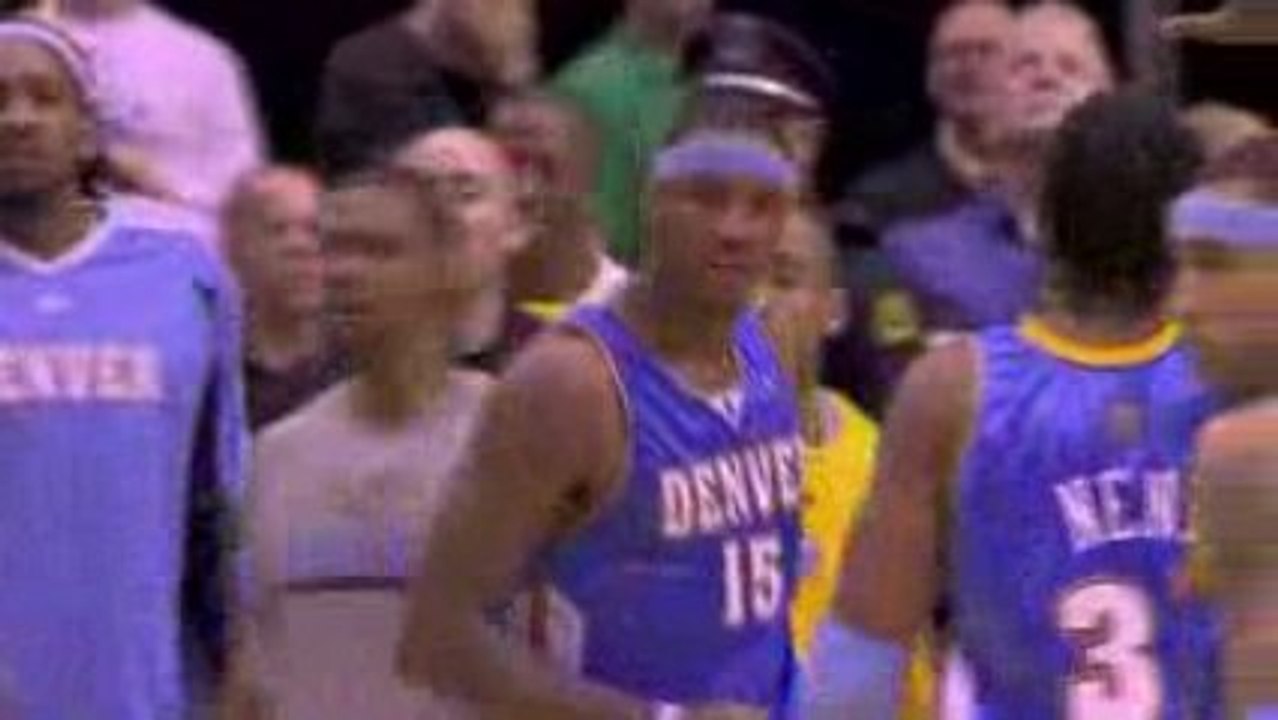 Chauncey Billups and Carmelo Anthony talk about the win and