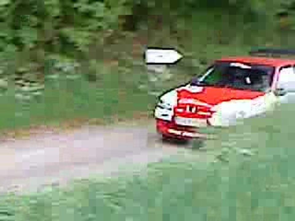 Rallye de Dieppe 2009  ES1 306 vitesse excessive