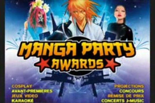 Manga Party Awards à L'Olympia