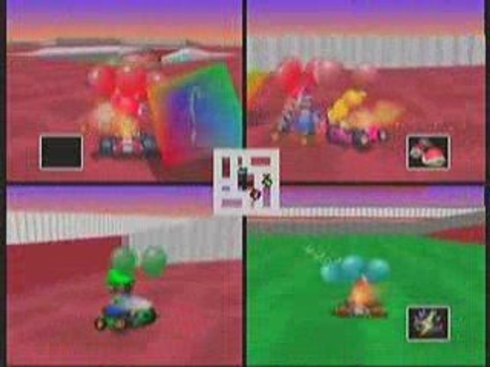 マリオカート64　バトル