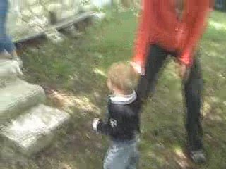 Chacun sa technique pour descendre!