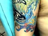 Tattoo marinha (Baleias Orca)
