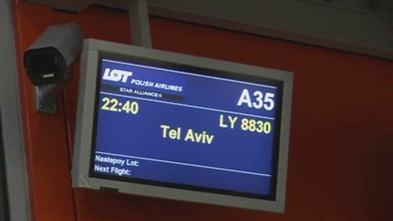 arrivée en israel
