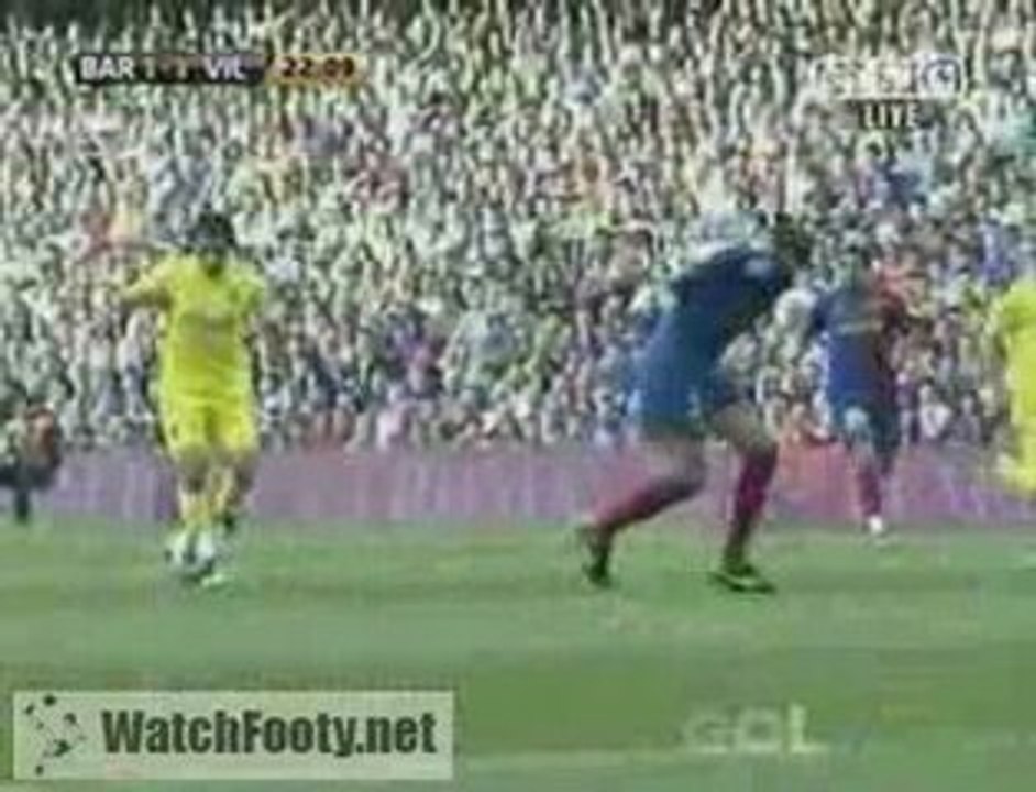 FC BARCELONE 1-1 VILLARREAL LLORENTE