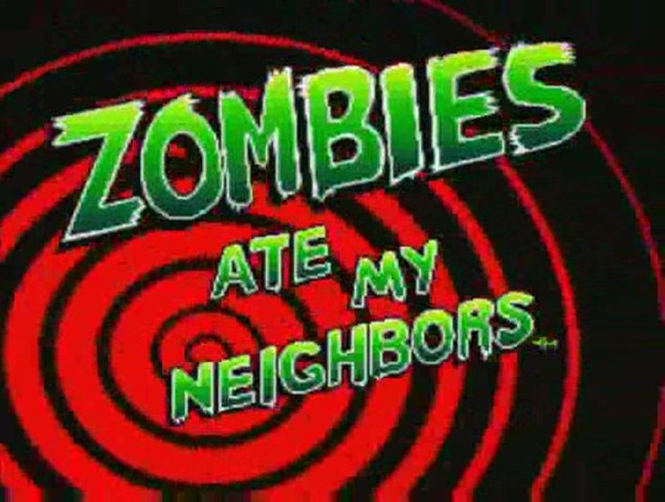 videotest Zombies ate my neighbors snes