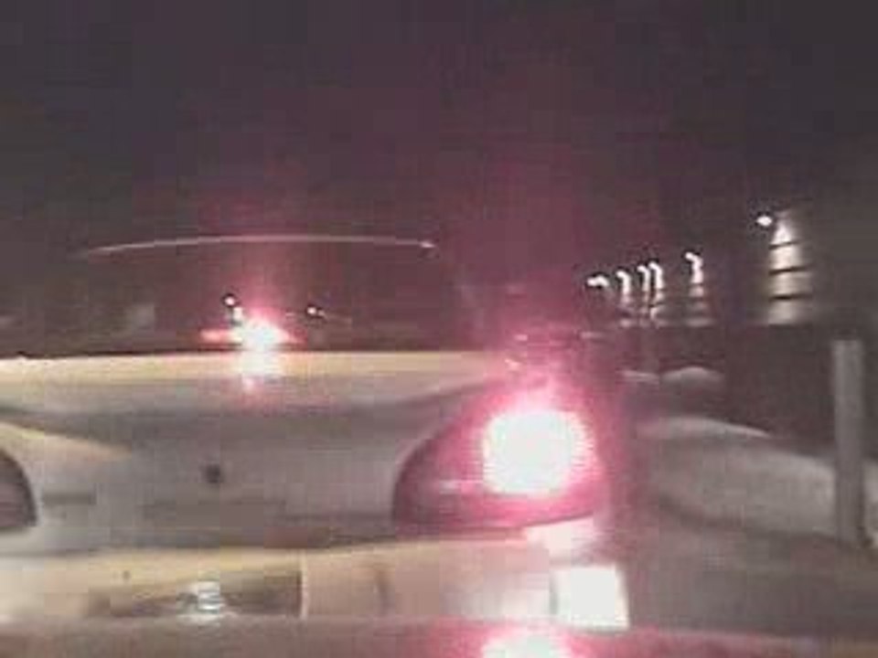 Chauffard ivre Vs voiture de police