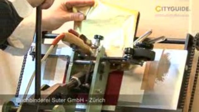 Buchbinderei Suter GmbH, Zürich; Traditionsreiche Handbu...