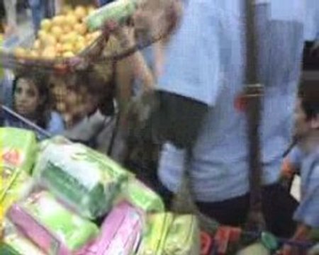 Campagne boycott israel action Carrefour Bercy