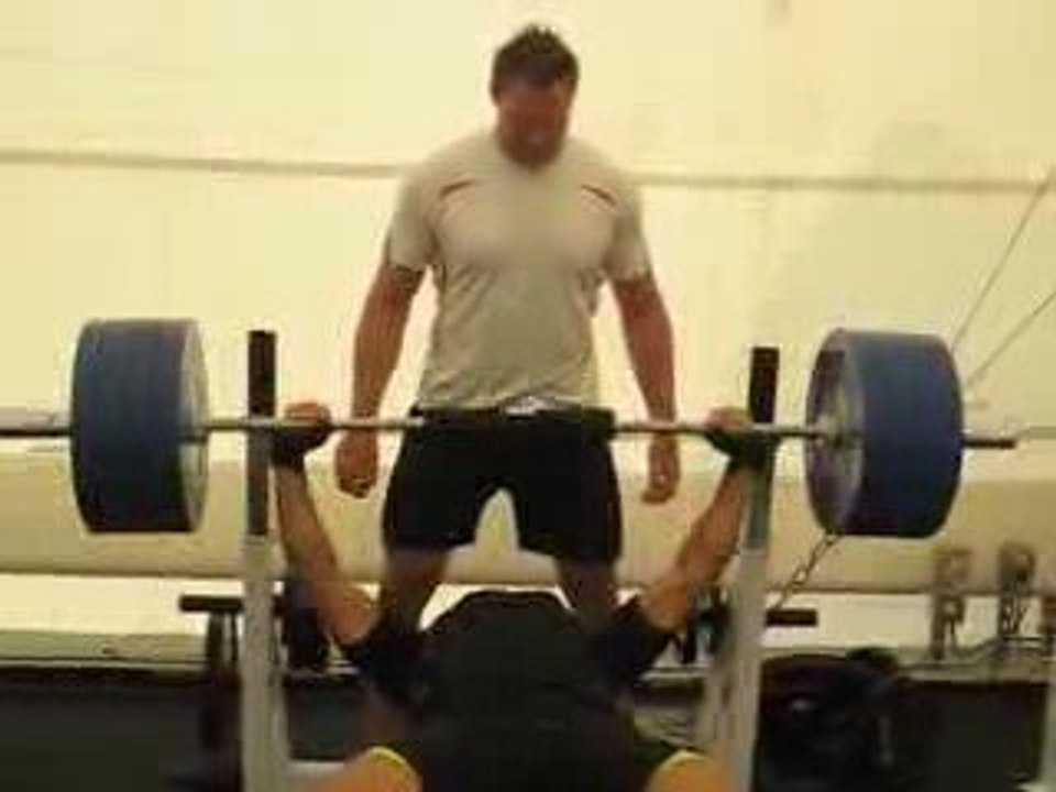 Developpé couché 180kgs Erik CADEE