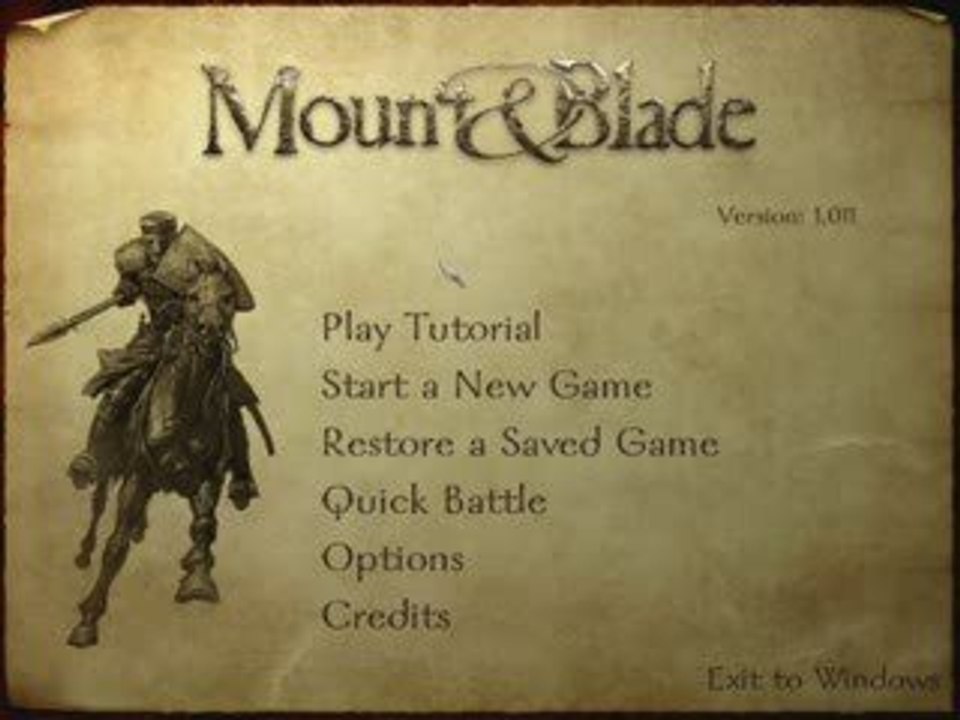 Mount&Blade 1 sur 3