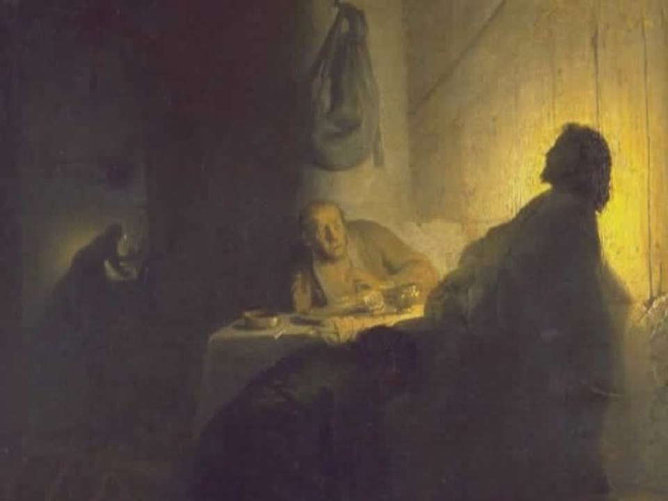 Musée Jacquemart-André - Les Pèlerins d'Emmaüs de Rembrandt