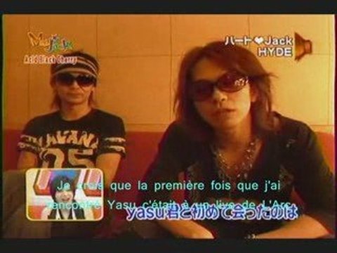 Message de HYDE STFR à YASU(Acid Black Cherry)