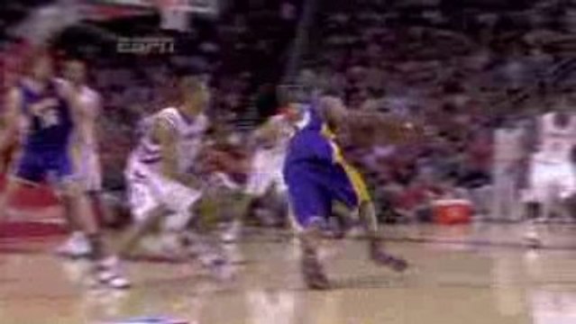 Kobe Bryant shakes, bakes and drives the paint for an amazin