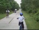 Biking With My Little at Silver Comet Trail in Atlanta, G...