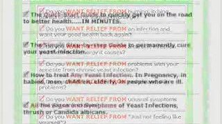 Cure Yeast Infection in 12 hours