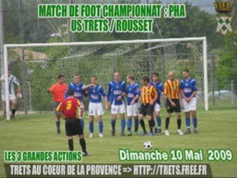 FOOT UST TRETS / ROUSSET : Les meilleures actions