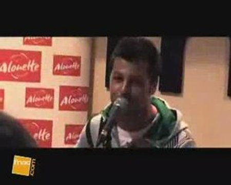 Christophe Maé - showcase à la Fnac d'Angers (18/01/2008)