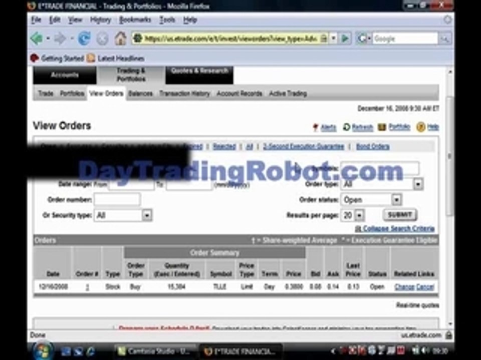 Penny Stocks Robot
