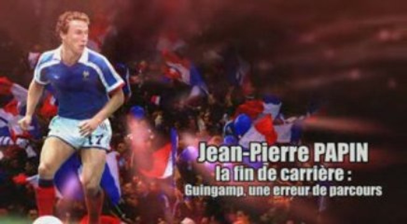 myFoot  et J-P Papin, l'interview. fin de carrière, Guingamp