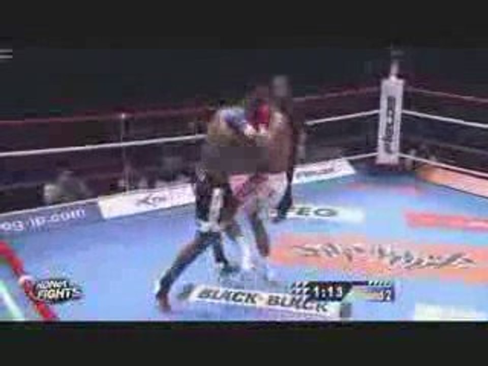 K1 World GP 2009 Yokohama/ Remy Bonjasky VS Alistarr Overeem