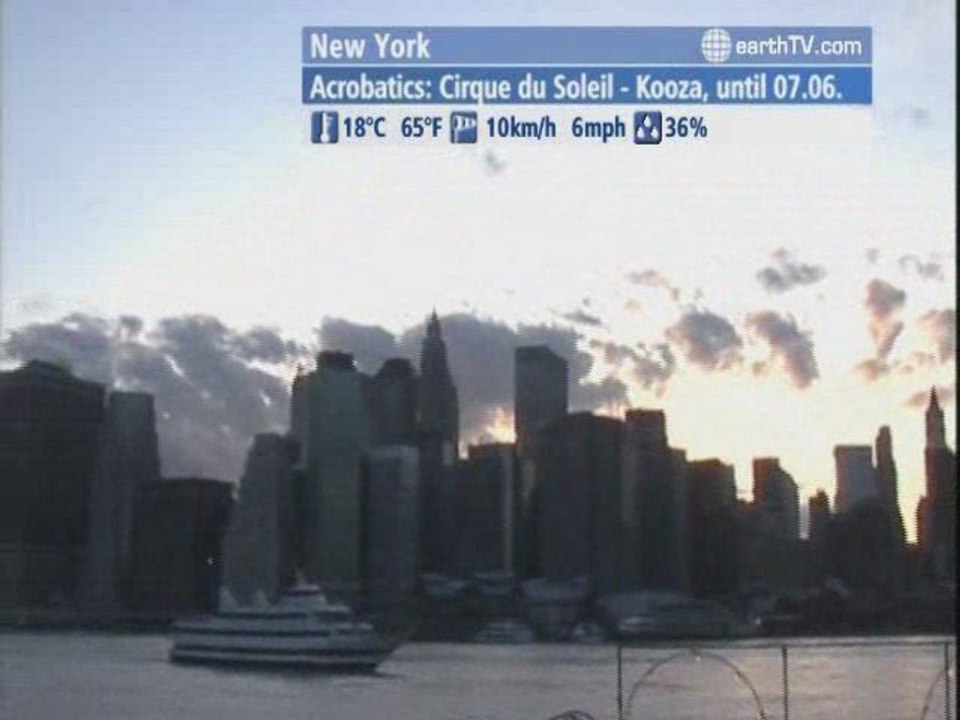 Cape Town - South Africa, Jakarta - Indonesia, Honolulu - USA, New York - USA, Auckland - New Zealand, Hong Kong SAR - China, Amsterdam - Netherlands