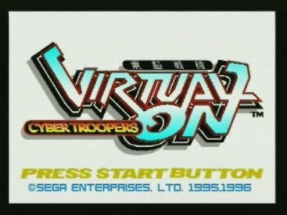 [Test Saturn] Virtual On Cyber Troopers