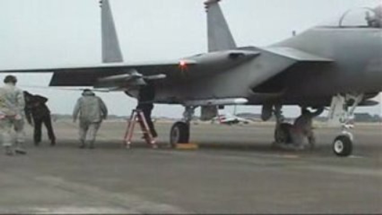 F-15 Eagle preflight