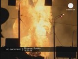 Incendie à Moscou