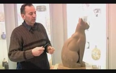 CRUAS.COM : Reportage Eric Bayoud sculpteur