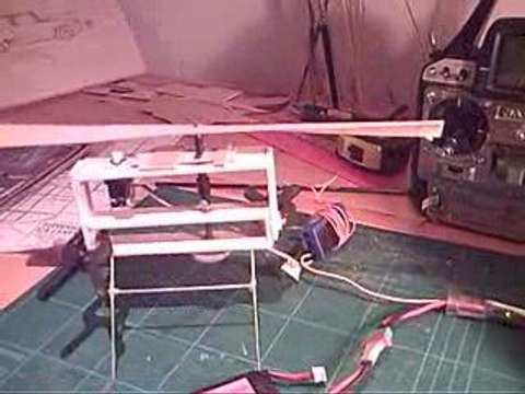 Helicoptère télécommandé RC - Construction perso