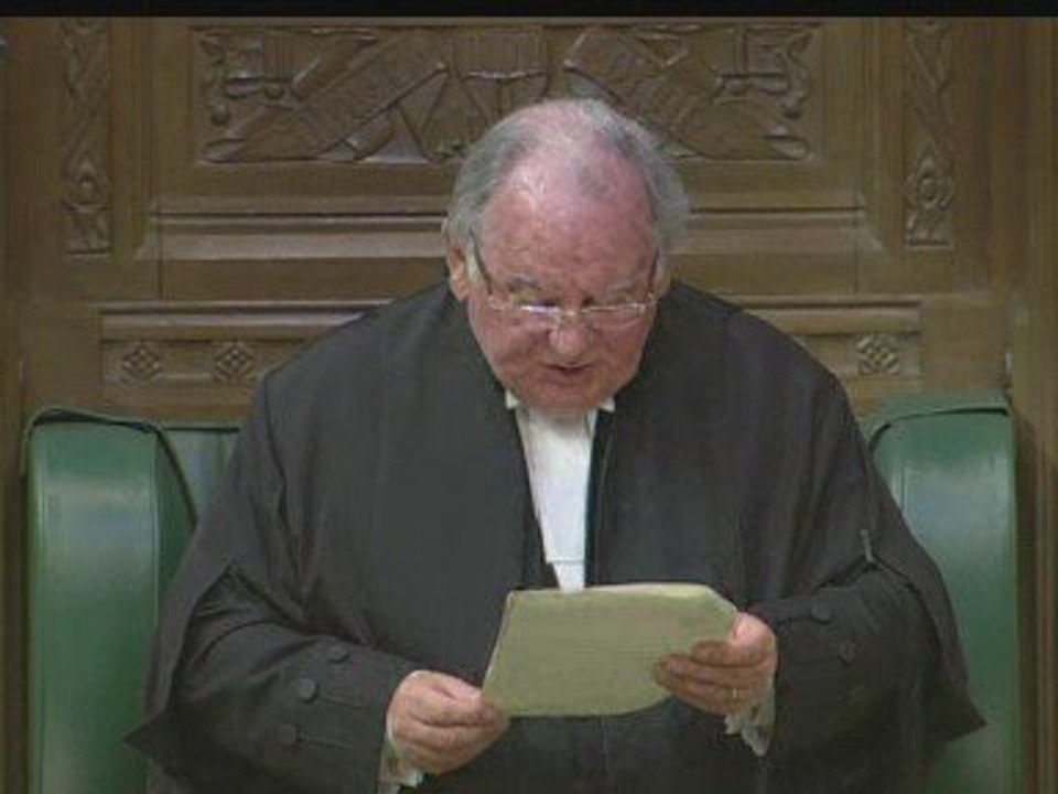 MPs expenses: Michael Martin calls for "serious change"