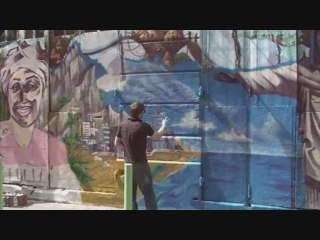Fresque murale - Pierre velardocchio
