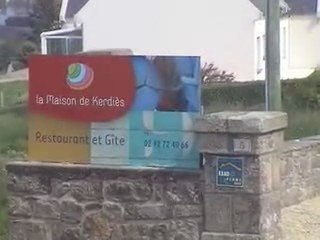 Présentation du gîte La Maison de Kerdies