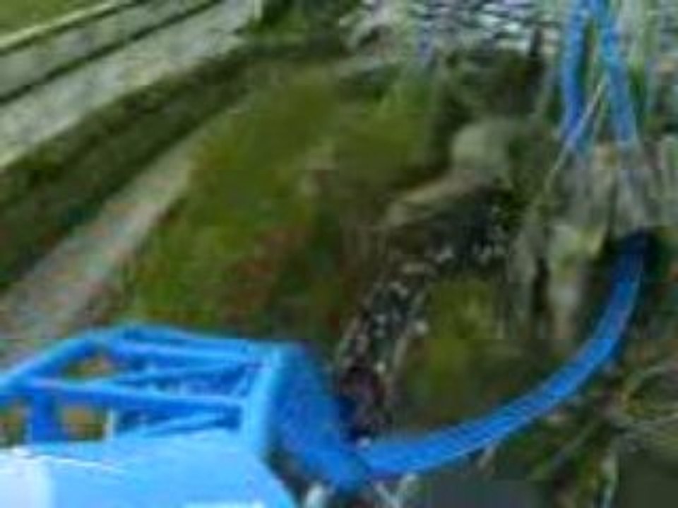 blue fire eupopa park 08/05/2009