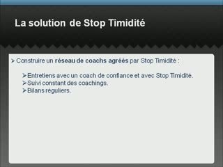 Coaching timidité