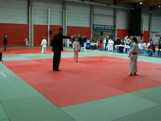 1er combat de judo de axel frameries 09-05-09