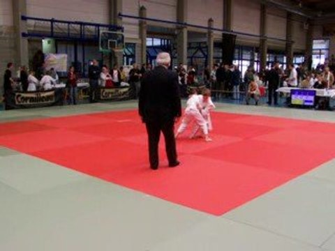 1er combat de judo de joseph frameries 09-05-09