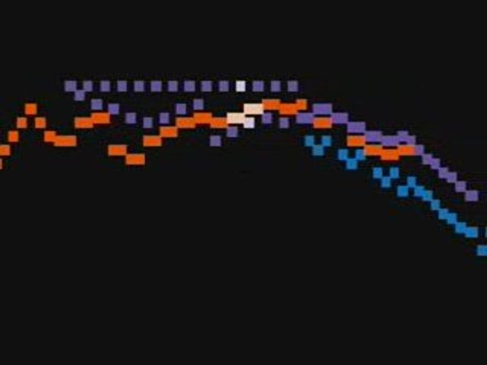 Bach La Toccata et Fugue en D mineur visusalisée