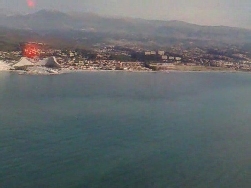 Arrivée à Cannes, il fait beau sur la Croisette