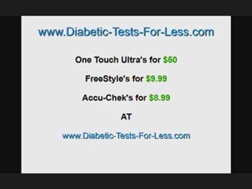 Get the Test Strips you NEED!