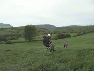Entraînement parapente à Novis dans la Luzerne