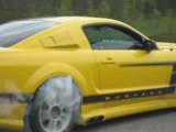 ford mustang burn out     supercharge