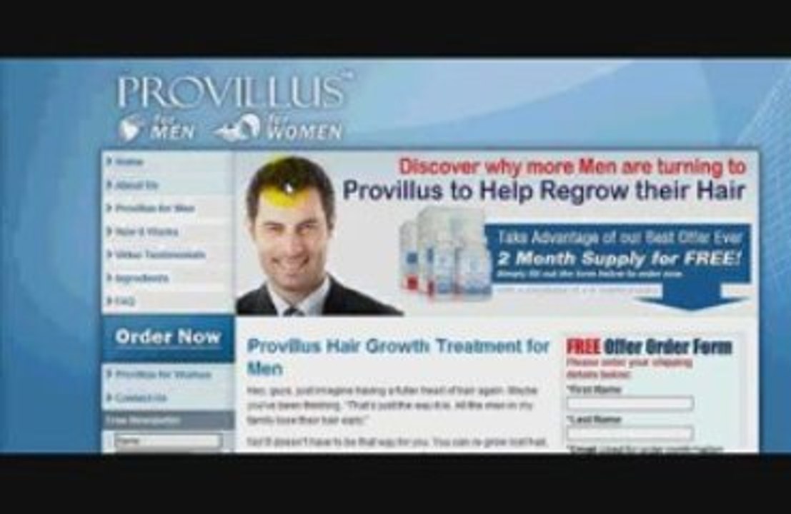 Hair Loss Review Video - Provillus